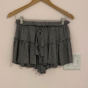 Grey Bandit All Star Gingham Shorts